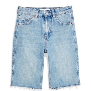 TopShop Rigid Denim Cycling Shorts